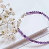 Amethyst Armband Kleeblatt