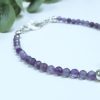 Amethyst Armband Kleeblatt