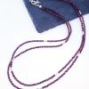 Zweireihige Kette aus Granat