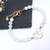 Mondstein Armband mit Silber Herz