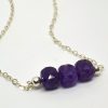 Amethyst Silberkette